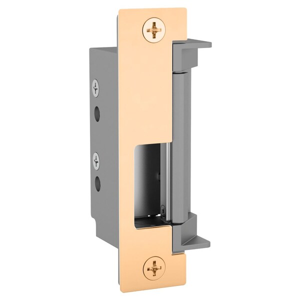 Grade 1 Electric Strike, Fail Safe/Fail Secure, 12/24 VDC, Low Profile, Fire Rated, Latchbolt Monito